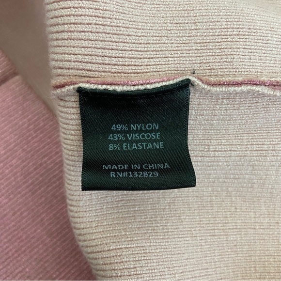 NBD Talya Metallic Coated Sweater in Pink Size M - Picture 11 of 13